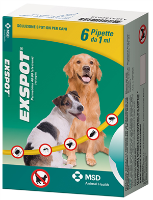 EXSPOT 6PIP 1ML 715MG/ML