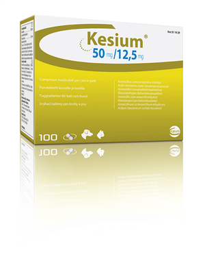 KESIUM 100CPR MAST 50MG+12,5MG