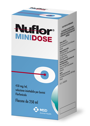 NUFLOR MINIDOSE INIET FL 250ML
