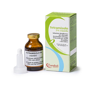 TETRAMISOLO 5% CANDIOLI FL20ML