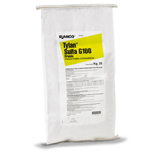 TYLAN SULFA G100 PREMIX 25KG