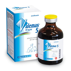 VALEMAS 5 INIET FL 50ML 50MG/M