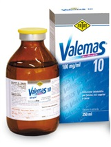 VALEMAS 10 INIET 250ML 100MG/M