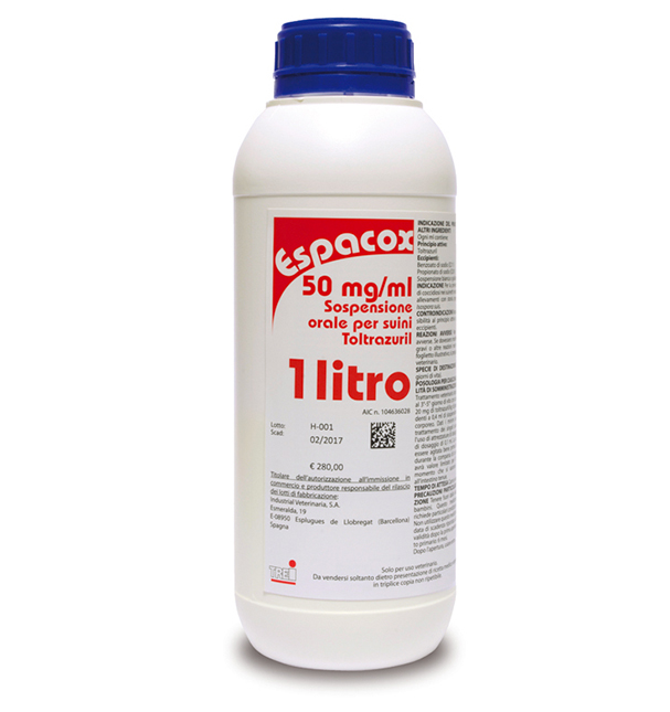 ESPACOX OS SOSP 1000ML 50MG/ML