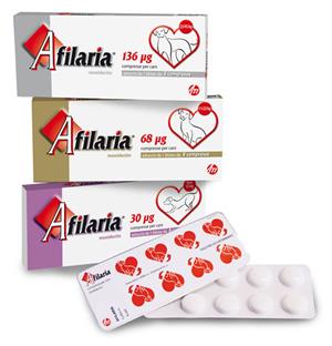 AFILARIA 8CPR 136MCG 23-45KG