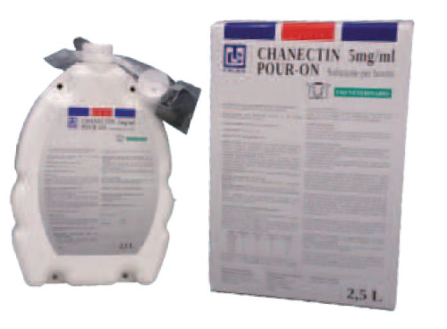 CHANECTIN POUR ON 2,5LT 5MG/ML