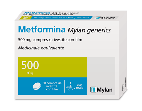 Metformina mylan italia 500 mg