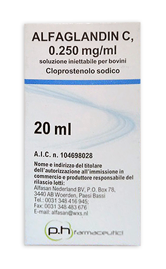 ALFAGLANDIN C F 20ML 0,250MG