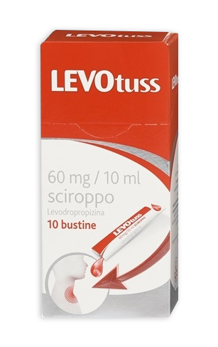 LEVOTUSS SCIR 10BUST 60MG/10ML