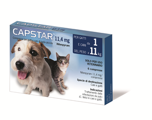 CAPSTAR 6CPR 11,4MG