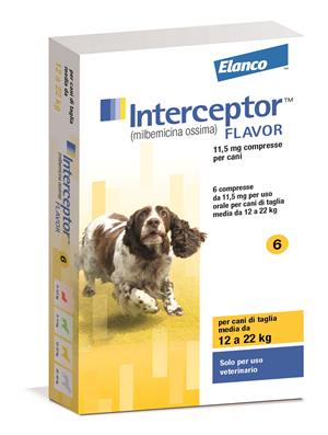 INTERCEPTOR FL GI 6CPR 12-22KG