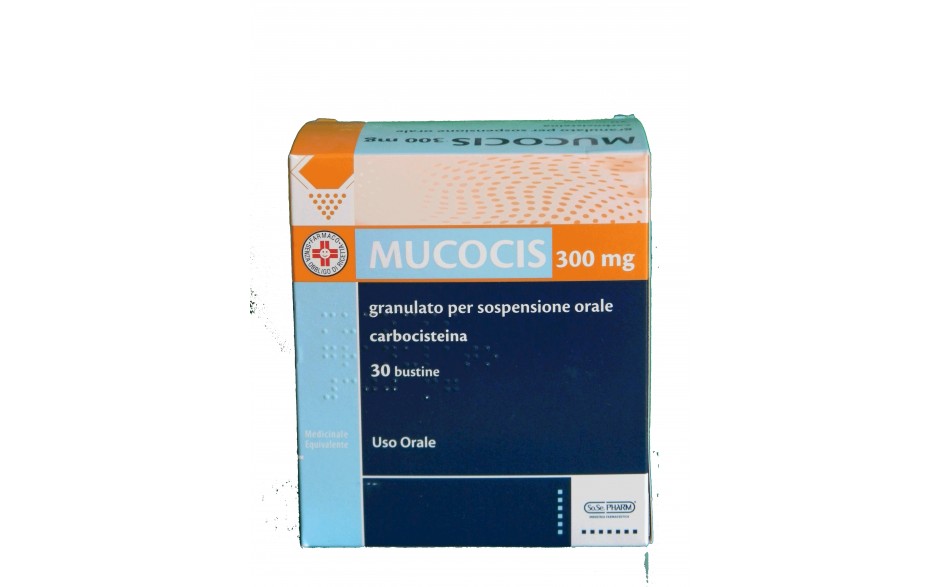 MUCOCIS OS GRAT 30BUST5G 300MG