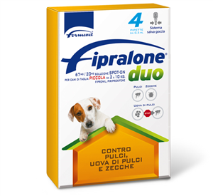 FIPRALONE DUO 4PIP 2-10KG CANI FIPRALONE DUO 4PIP 2-10KG CANI