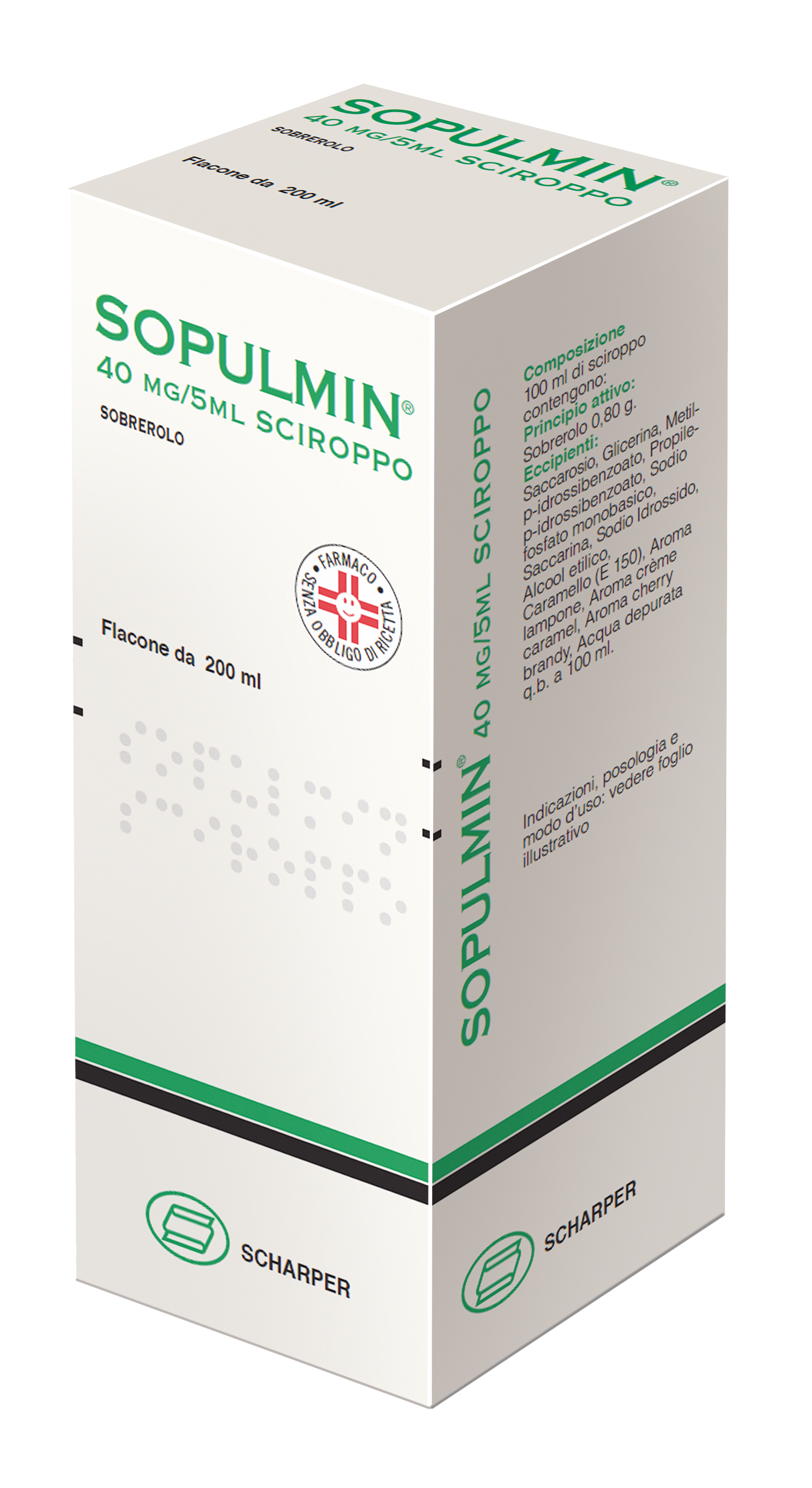 SOPULMIN SCIR 200ML 0,8G/100ML