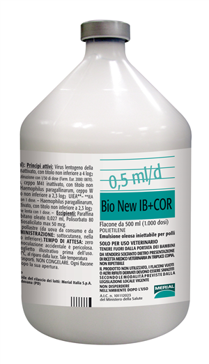 BIONEW IB+COR FL 500ML 1000D