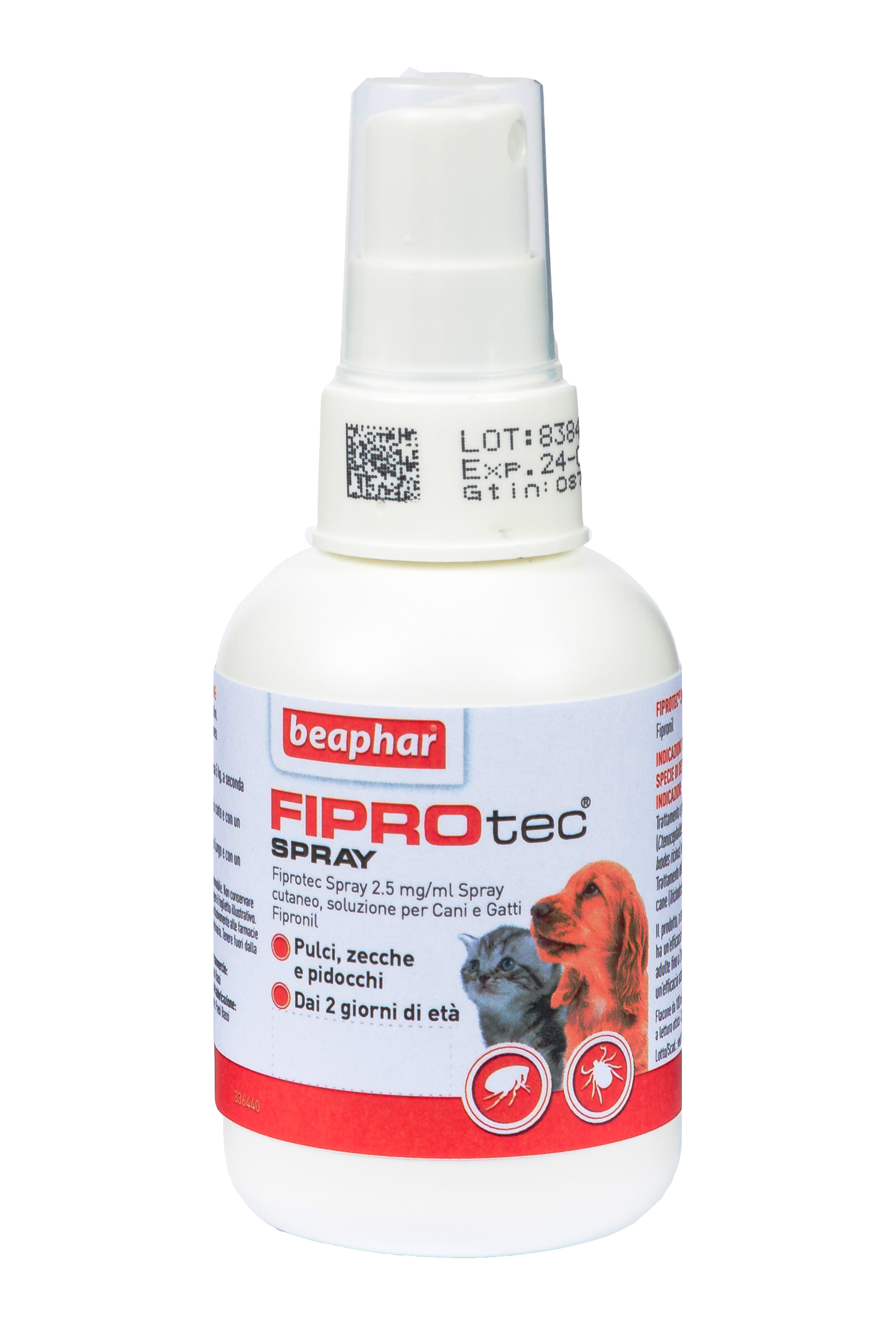 FIPROTEC SPR CUT 100ML2,5MG/ML