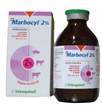 MARBOCYL 2% INIET FL 250ML MARBOCYL 2% INIET FL 250ML