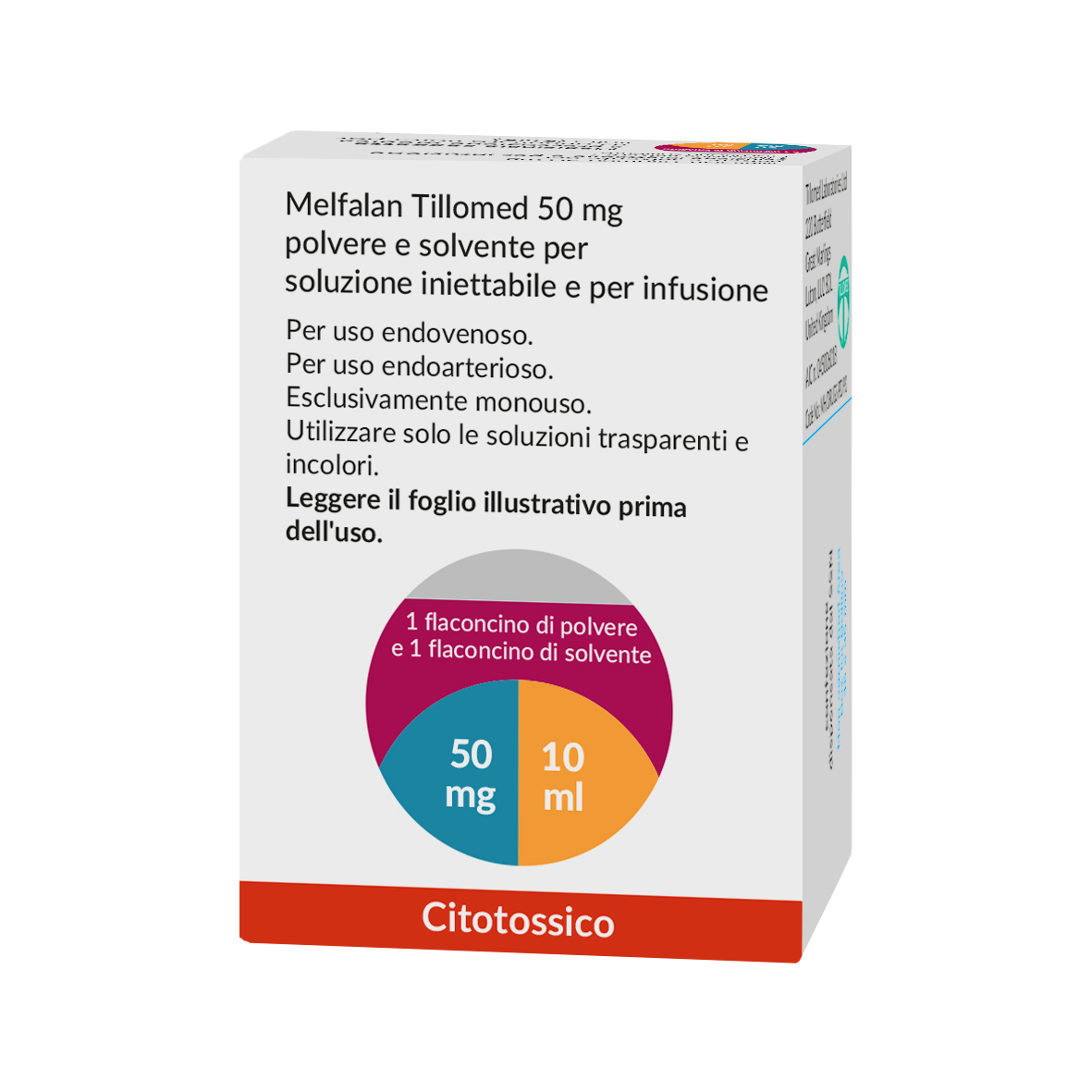 MELFALAN TILL EV 1FL 50MG+1F