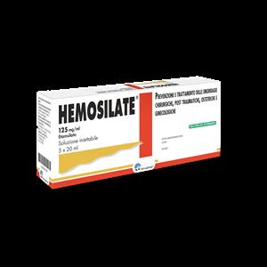 HEMOSILATE 5FL 20ML 125MG/ML