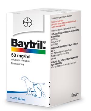 BAYTRIL SOLUZ INIET 5% 50ML