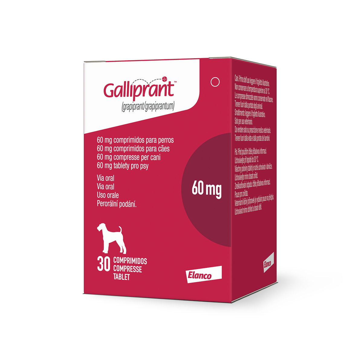 GALLIPRANT 30CPR 60MG FL