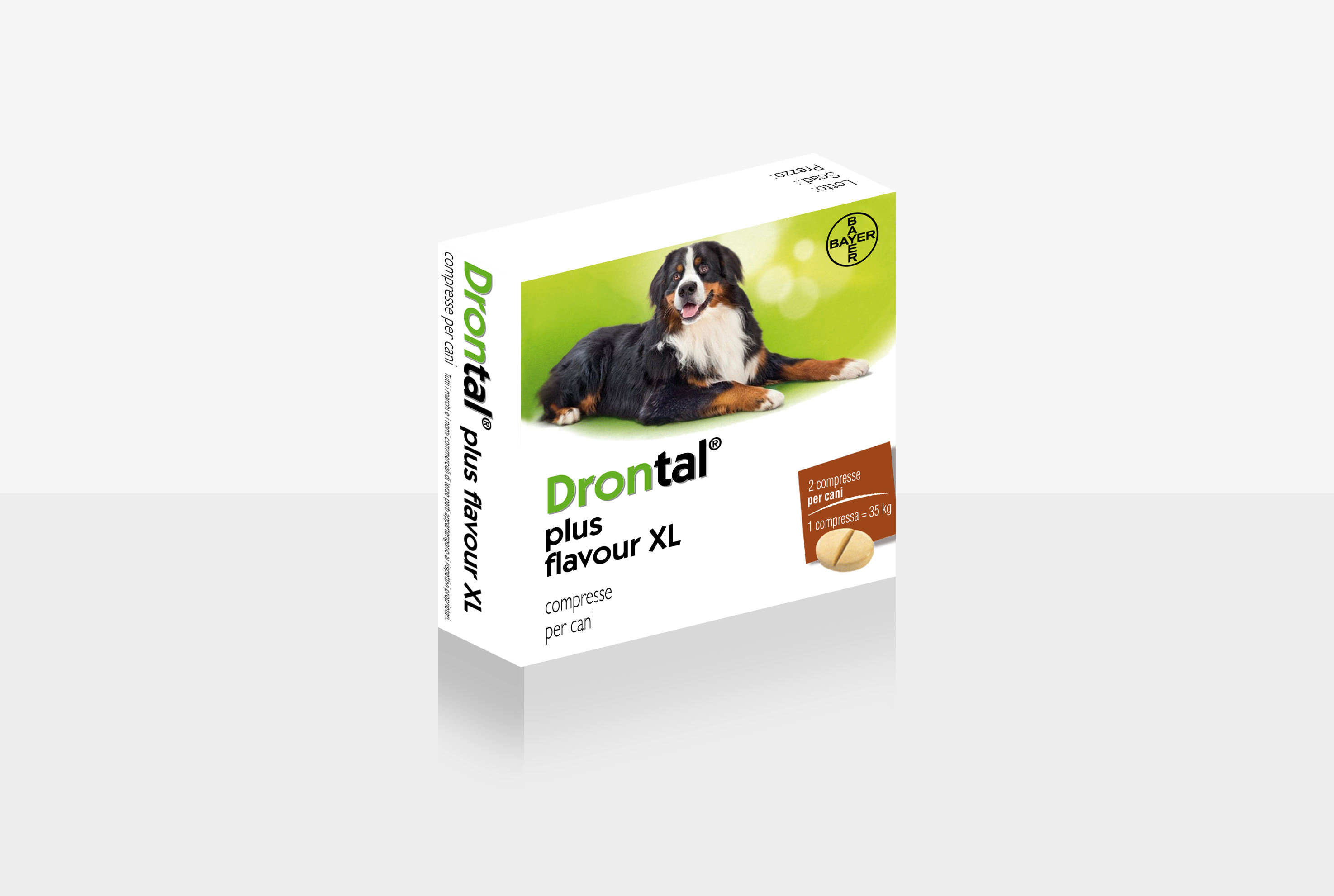DRONTAL PLUS FLAVOUR 35KG 2CPR DRONTAL PLUS FLAVOUR 35KG 2CPR
