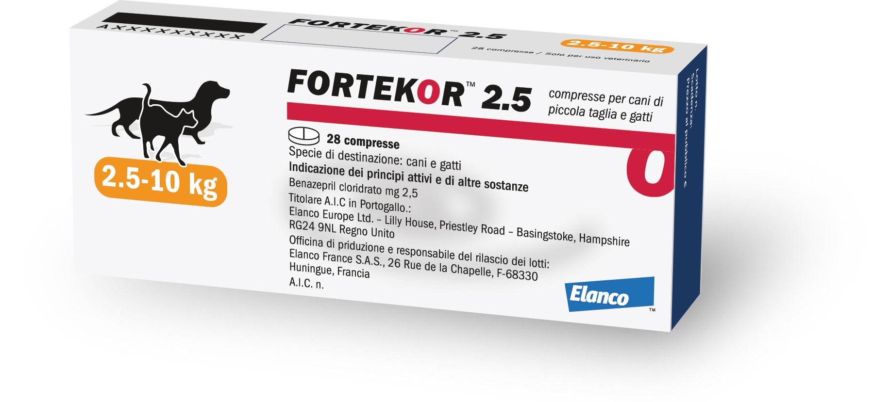 FORTEKOR 2,5 28CPR 2,5MG