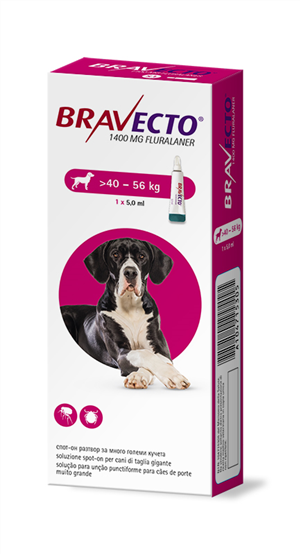 BRAVECTO 1PIP 40-56KG CANI