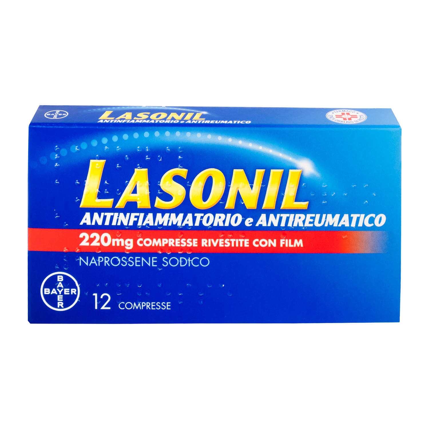 LASONIL ANTINFIAMM 12CPR 220MG