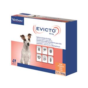 EVICTO 4PIP 5,1-10KG 60MG CA EVICTO 4PIP 5,1-10KG 60MG CA