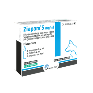 ZIAPAM INIET 6F 2ML 5MG/ML