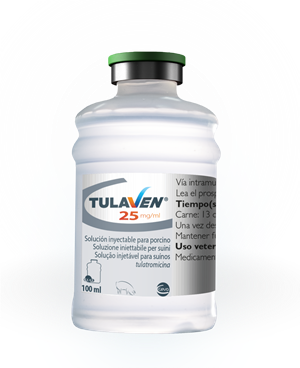 TULAVEN INIET 100ML 25MG/ML
