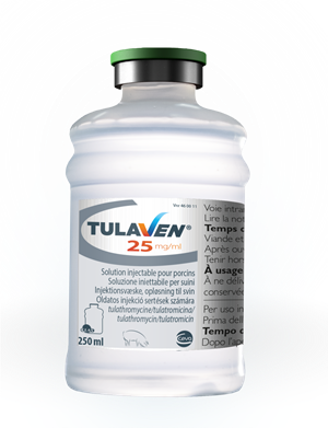 TULAVEN INIET 250ML 25MG/ML