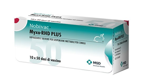 NOBIVAC MYXO-RHD PLUS 10FL 50D