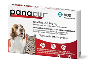 PANACUR 10CPR 250MG
