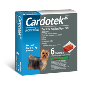 CARDOTEK 30 6TAV CANI FINO11KG