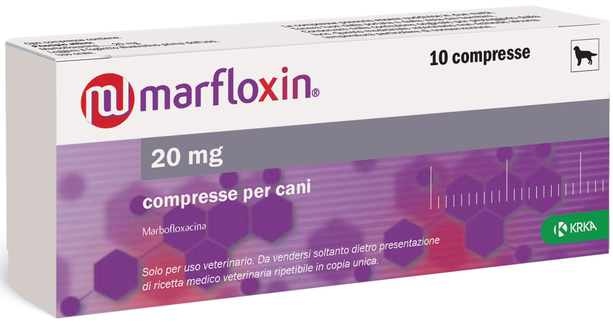 MARFLOXIN 10CPR 20MG CANI