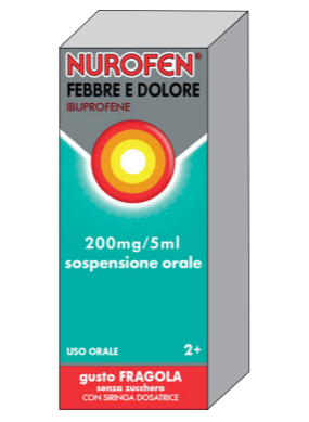 NUROFEN FEBBRE D 200MG/5ML FRA