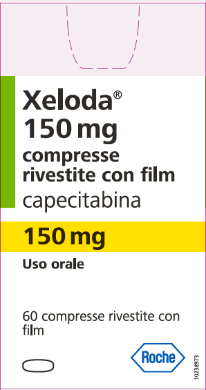 XELODA 60CPR RIV 150MG