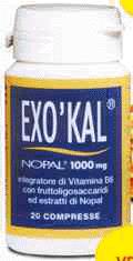 EXOKAL INTEGRAT DIET 20CPR