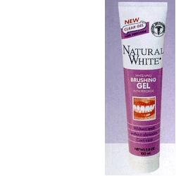 NATURAL WHITE BRUSHING GEL 100