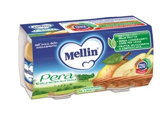 MELLIN OMOG PERA 2X100G