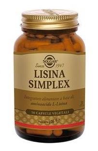 LISINA SIMPLEX 50CPS VEGETALI