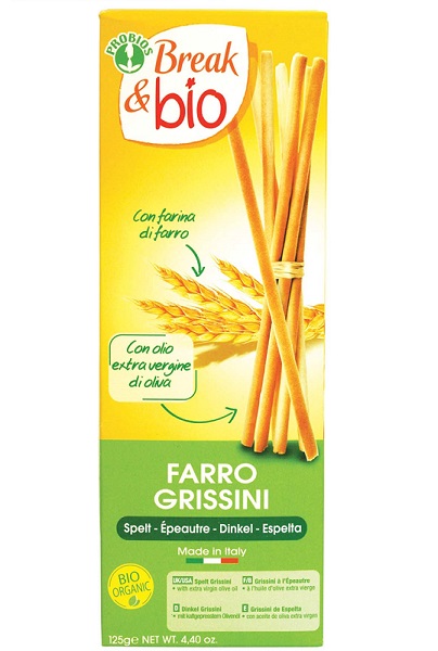 B&B GRISSINI FARRO 125G