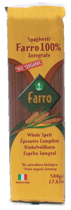 PAS FARRO INTEG SPAGHETTI 500G