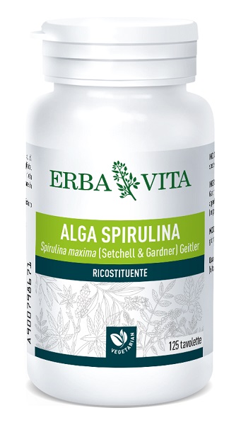 ALGA SPIRULINA 125TAV 400MG