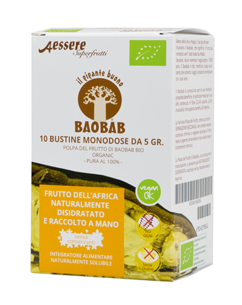 BAOBAB AESSERE POLPA BIO 10X5G