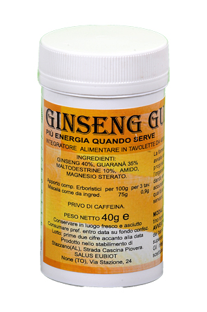 GINSENG GUARANA 100TAV 40G