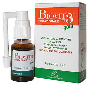 BIOVIT 3 GOLA 1F 15ML SPRAY