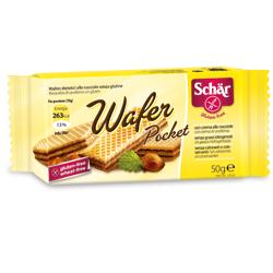 SCHAR WAFER POCKET NOCCIOLA50G